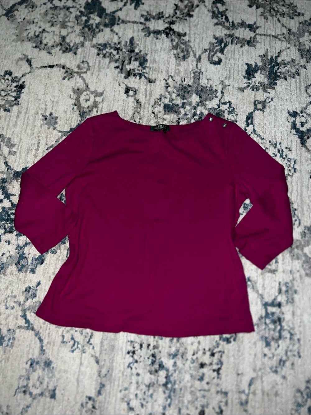 LRL Pink Long Sleeve Top